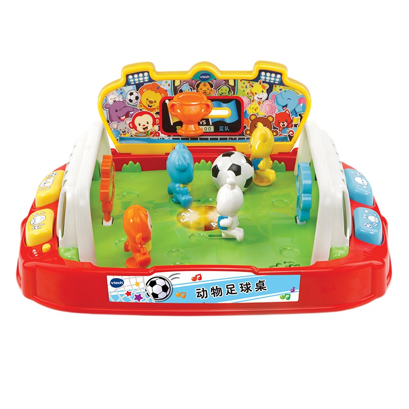 [苏宁自营]伟易达(Vtech) 玩具 动物足球桌 桌上足球早教儿童声光玩具
