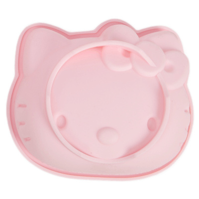学厨 HELLO KITTY(凯蒂猫)正版授权 厨房工具 6寸硅胶布丁慕斯蛋糕 蒸米糕 戚风模 雪糕模具 KT7045