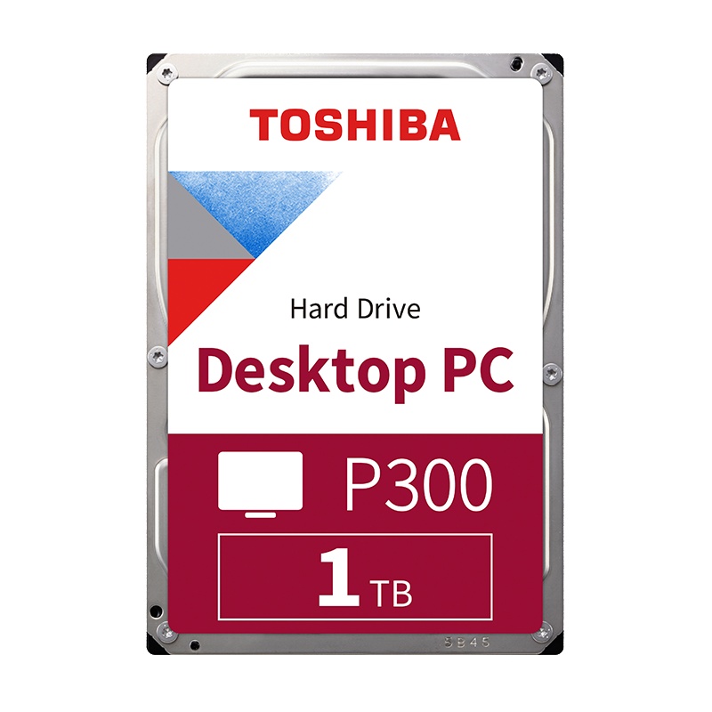 东芝(TOSHIBA)1TB 台式电脑机械硬盘垂直盘64MB 7200RPM SATA接口 P300系列(HDWD110)旗舰 自营