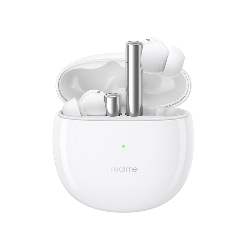 [新色上市]realme真我Buds Air 2 降噪蓝牙耳机 黑薄荷 OPPO提供售后支持