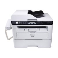 理光(Ricoh)M 340F A4黑白激光一体机 自动双面打印 复印 扫描 传真 四合一 34页/分钟 带输稿器