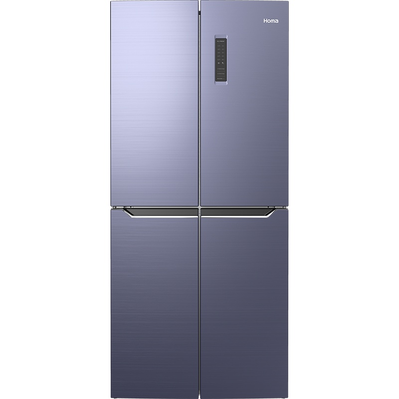 奥马冰箱BCD-428WDLM/B星蓝玉灰 428升风冷无霜四门冰箱 智能双变频 一级节能