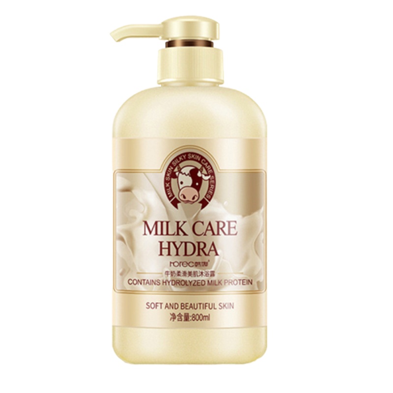 牛奶沐浴露800ML 补水保湿清洁控油滋润沐浴乳持久留香男女家庭装