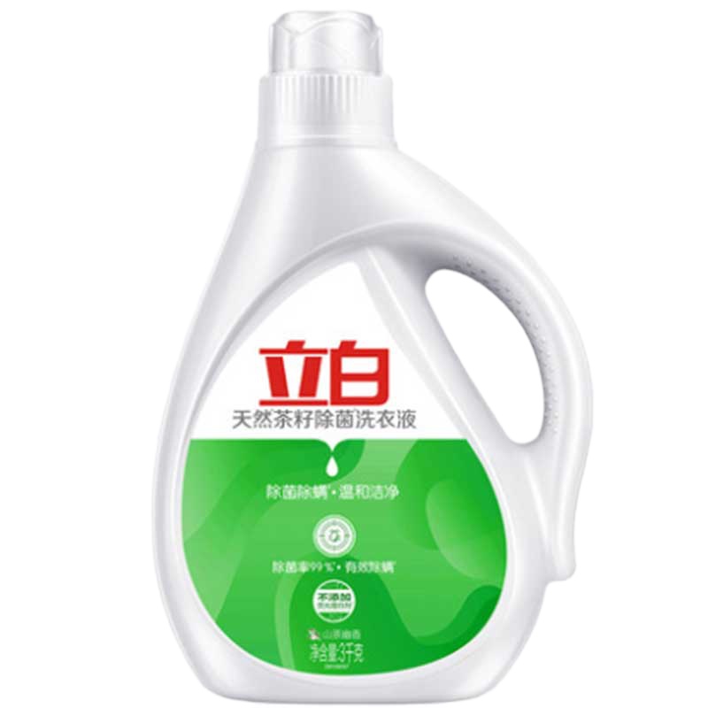 立白天然茶籽除菌洗衣液(3kg/瓶)