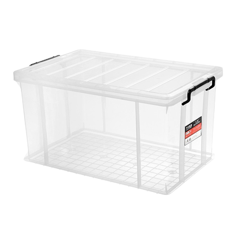 天马L710塑料特大号透明有盖储物箱