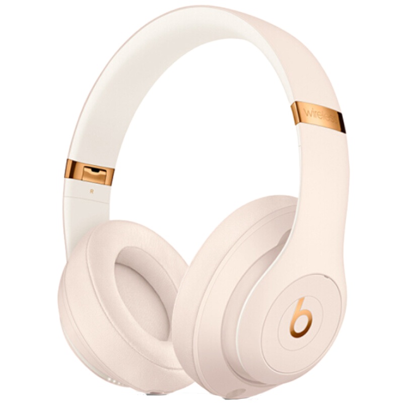 Beats Studio3 Wireless 录音师3代 头戴式无线蓝牙耳机 通用 陶瓷粉