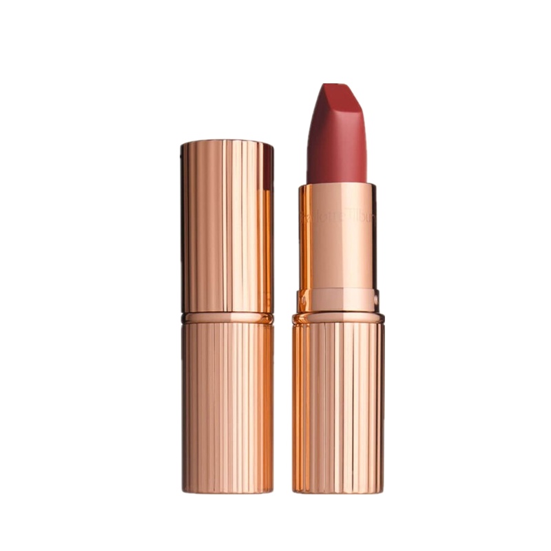 CT夏洛特口红迷你小样1.1g 提升气色秋冬显白不易掉色walk of no shame哑光 豆沙砖红色