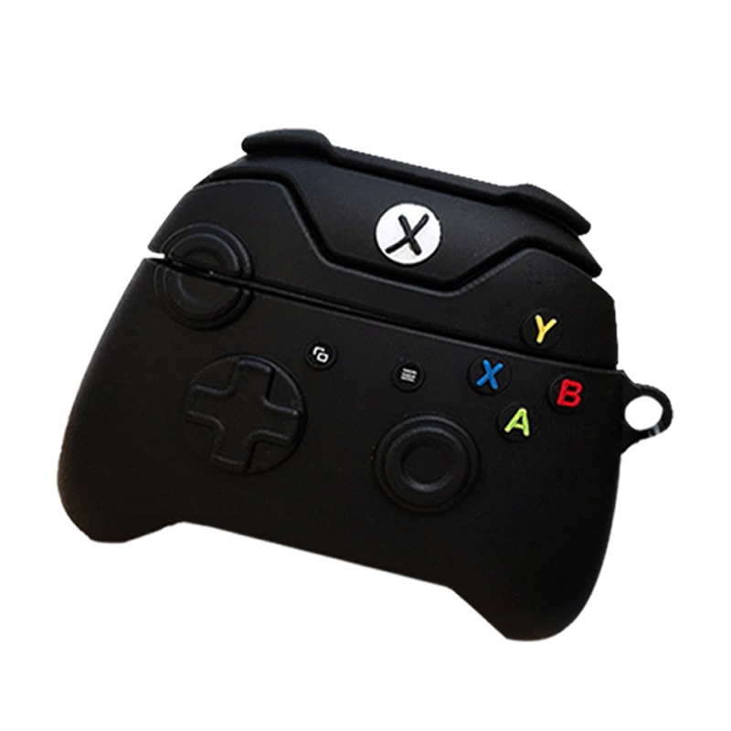 intermail AirPods 1/2保护套卡通可爱萌系耳机套游戏手柄黑色