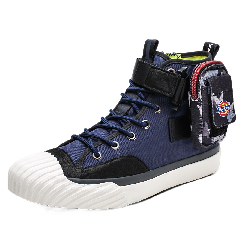 Dickies男鞋秋季新款帆布鞋男高帮潮流学生板鞋百搭休闲潮鞋子193M50LXS5C