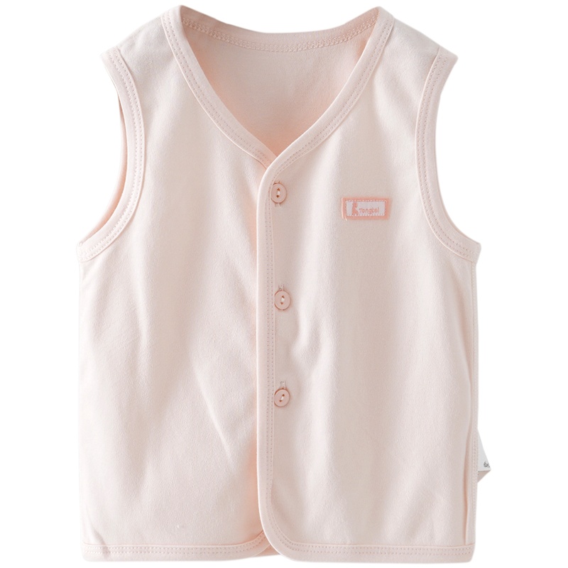 童泰(TONGTAI)2021年四季款3-18月婴幼儿男女宝宝衣服纯棉马甲上衣