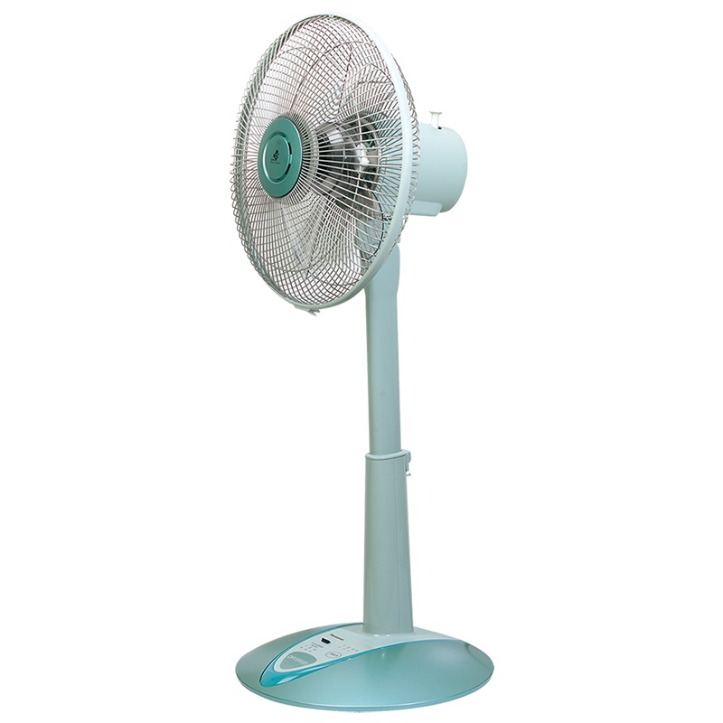 PANASONIC樂聲 F-307KH 12吋 附遙控座地風扇(銀綠色)