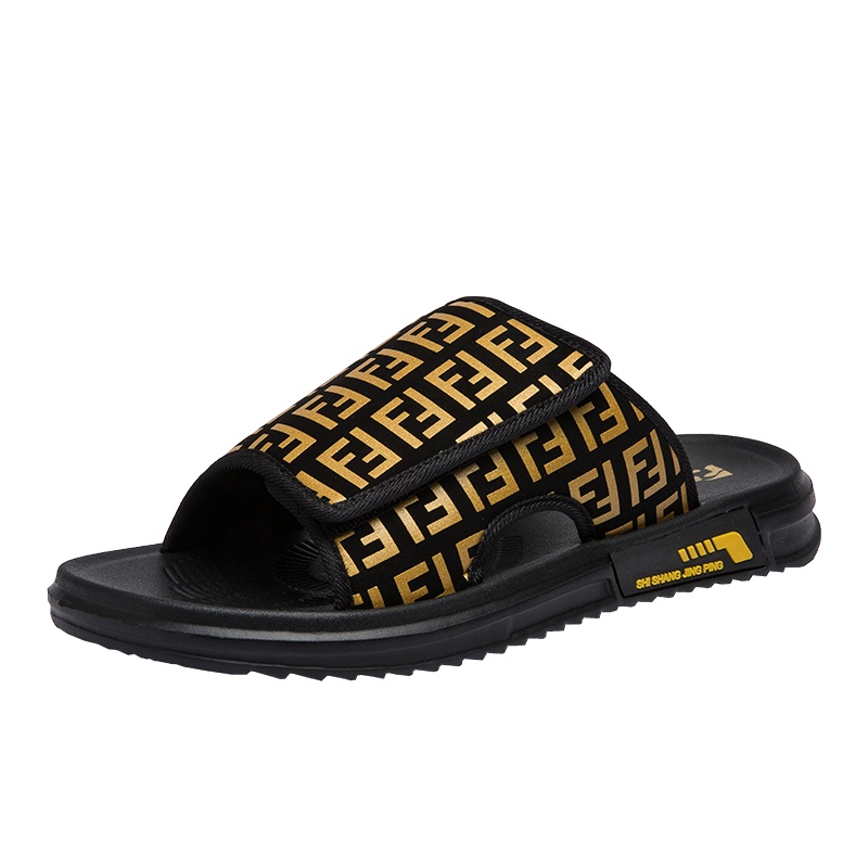 羊骑士夏季拖鞋男潮流室外男士沙滩一字拖防滑个性凉拖韩版休闲外穿凉拖鞋