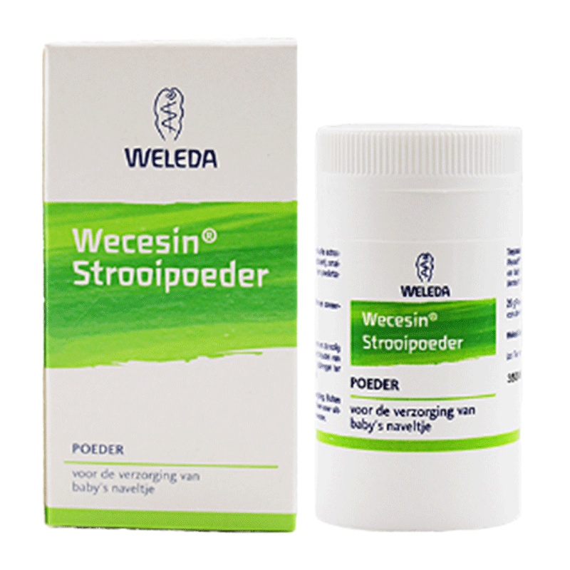 Weleda维蕾德 婴儿专用爽身粉 20g 促进血液循环 肚脐干燥粉20g