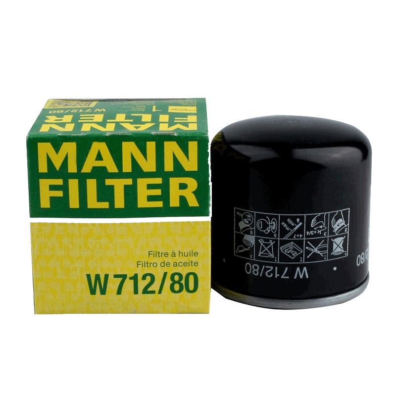 曼牌(MANN)机滤W712/80适配03款萨博9-5(YS3E)/06款萨博9-5(YS3E)
