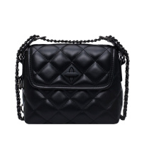 女式小包包 2021韩版新款时尚菱格质感小方包 女包潮流单肩斜挎包