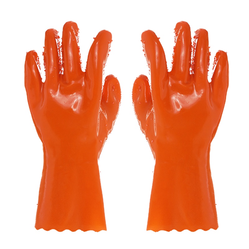 防滑耐油手套 全浸胶劳保耐酸碱加厚耐用耐磨 手套 100双