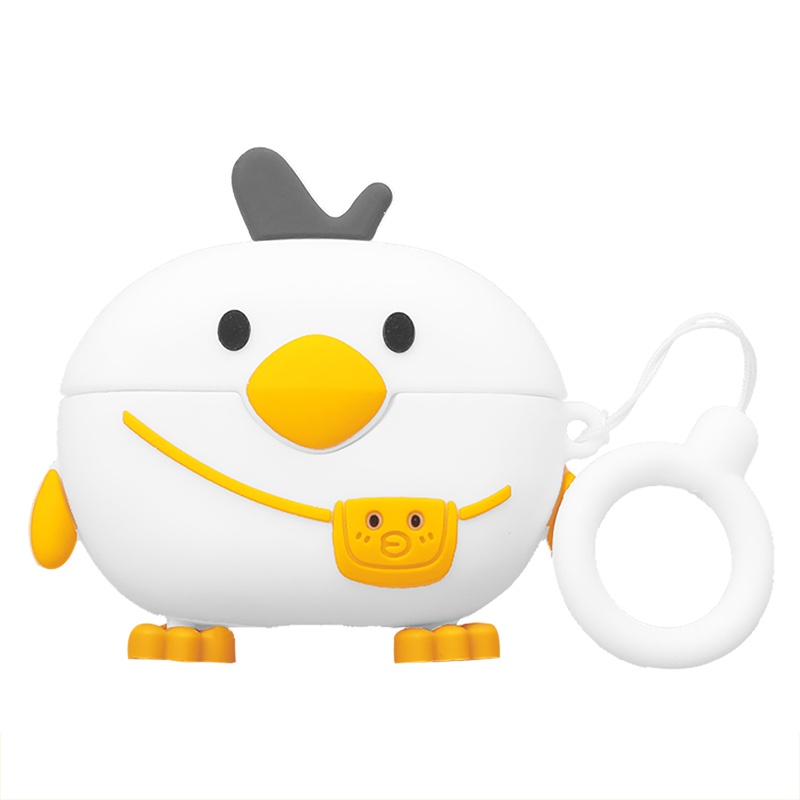 ESCASE 华为freebudspro保护套pro无线耳机蓝牙4代背包鸭软壳四代网红卡通个性硅胶