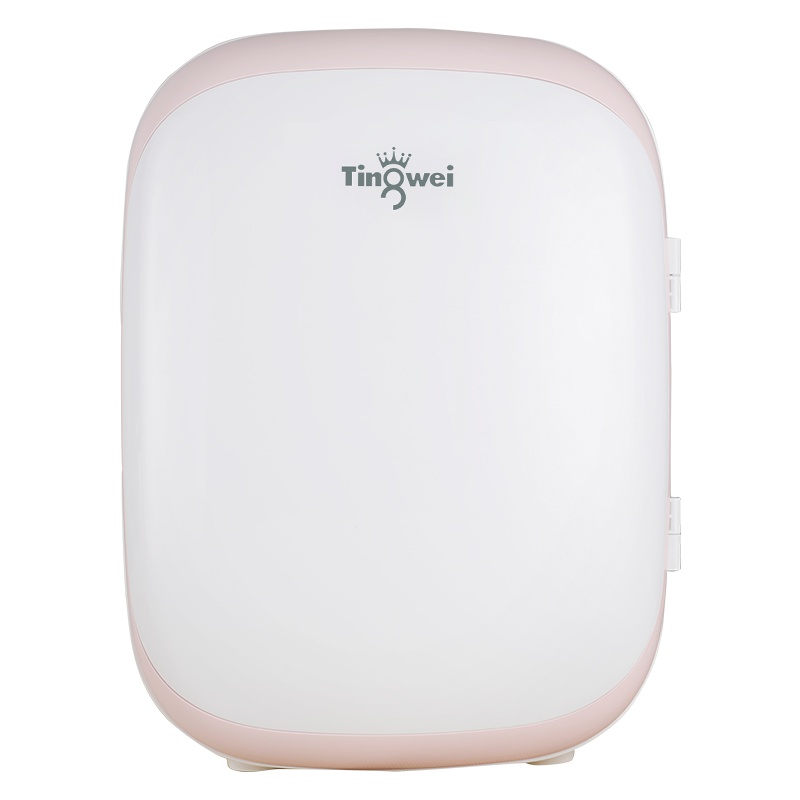 婷微(Tingwei)车载冷暖箱XW-20S车家两用小冰箱宿舍单人冰箱10升粉色数控升级版