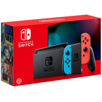 [新版续航增强]任天堂(Nintendo)Switch 掌上游戏机便携 NS 红蓝手柄 续航增强版 日版