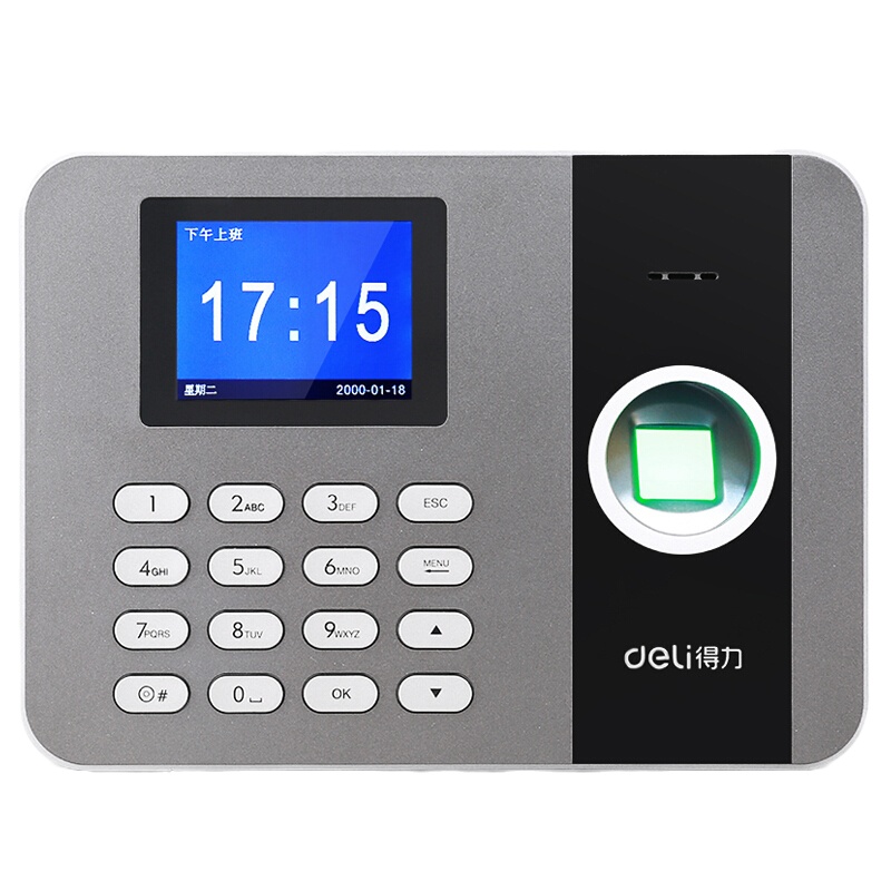 得力(deli) 3747 指纹识别 考勤机(计价单位:台)