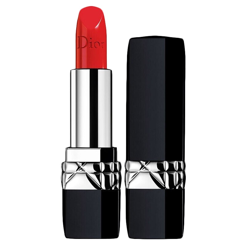 [专柜正品]迪奥(Dior)口红女士唇膏3.5g 烈艳蓝金720#丝绒豆沙红棕