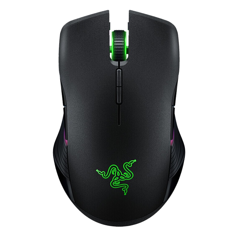 雷蛇(Razer)锐蝮蛇Lancehead无线有线双模游戏便携鼠标 双手通用 灰黑色 20000DPI