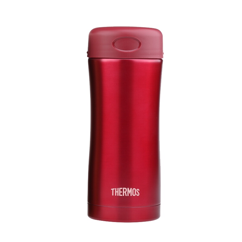膳魔師(THERMOS) 不锈钢真空保温杯 JCG-400-R 400ml(红色)