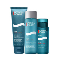 碧欧泉男士新净肤细致洁面膏125ml+碧欧泉男士清爽净油海盐爽肤水200ml+碧欧泉男士新净肤细致保湿露50ml