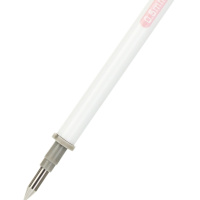 得力deliA818KAKAO臻顺滑办公学生用品文具中性笔芯0.5mm水笔替芯中性笔(黑)20支