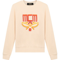 MCM 女士 棉质圆领长袖卫衣运动衫 MFABSMM01