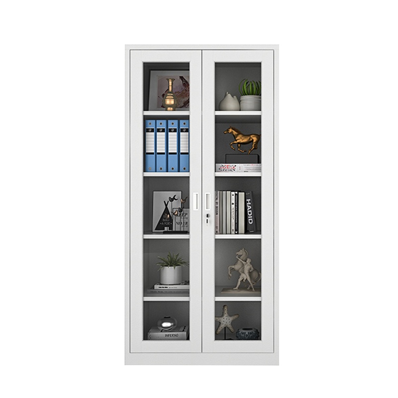 DXBG钢制文件柜办公资料柜铁皮档案柜财务凭证柜带锁储物柜通玻器械柜