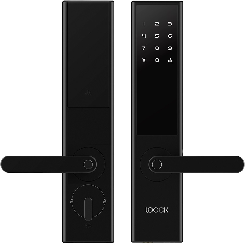 鹿客 LOOCK T1-pro 指纹锁智能锁 家用防盗智能锁密码锁电子锁 App远程控制撬锁