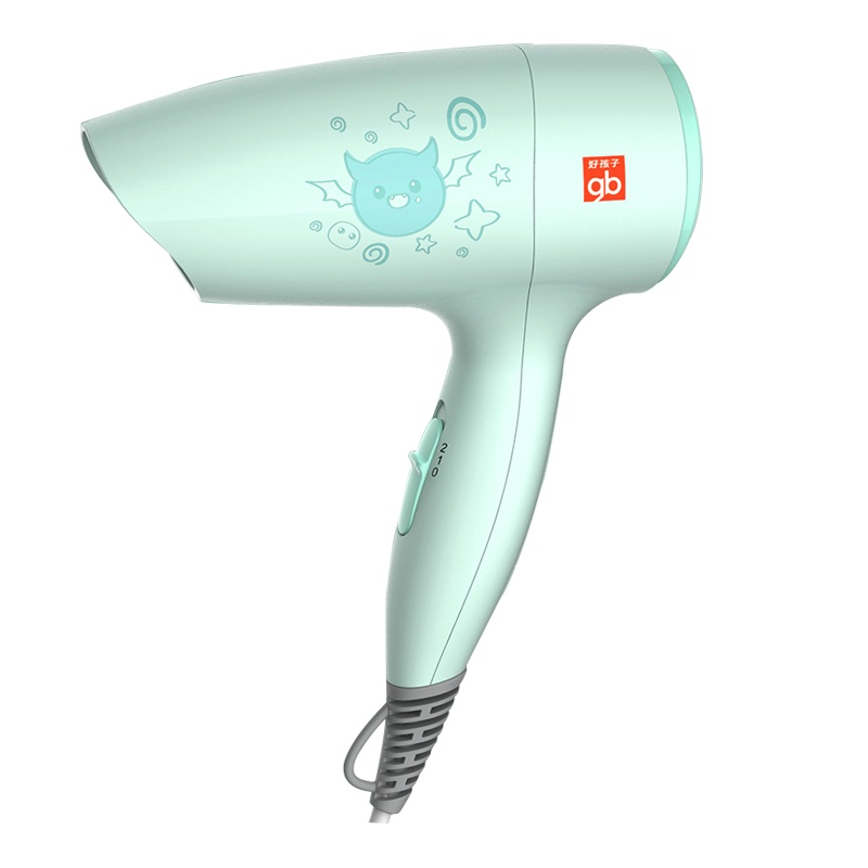 [好孩子儿童电吹风机]宝宝家用低噪音恒温便携吹头发两挡吹风机C8302