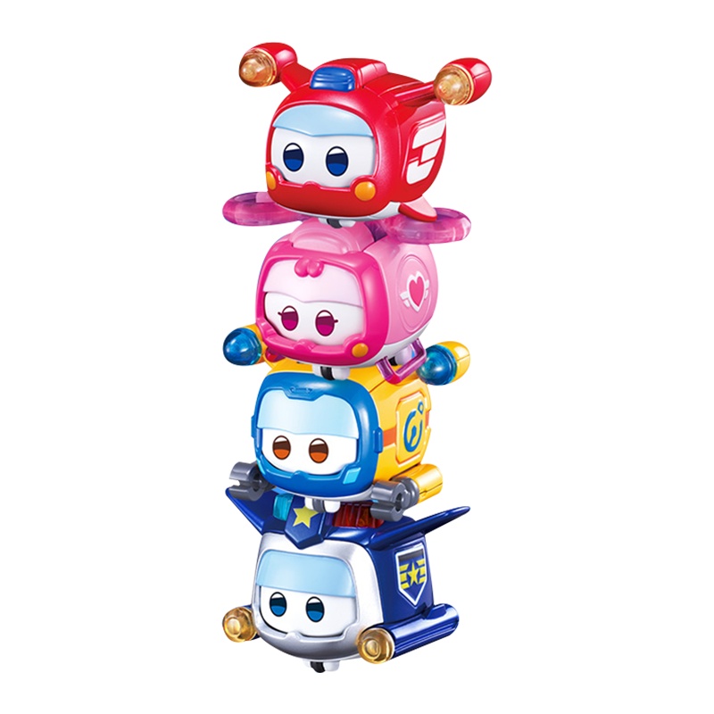 奥迪双钻超级飞侠超级宠物乐迪乐宝变形萌宠套装全套爱宝趣变蛋第九季男孩女孩玩具多宝警宝