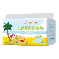 大耳朵图图婴儿隔尿垫儿童护理垫一次性防水透气纸尿片尿布 大号30片[45*60cm]适6个月以上 0x0cm
