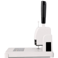 得力deli 3888财务凭证装订机 热熔铆管装订机 会计专用手动打孔机 办公装订机 装订器