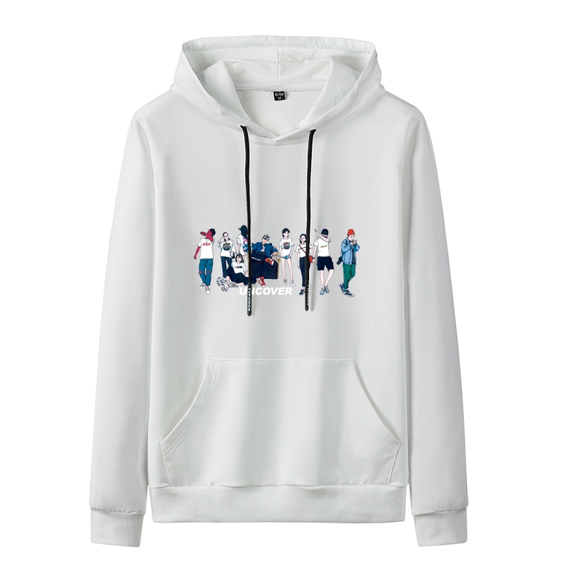 俞兆林(YUZHAOLIN)男装春秋新款男式潮流宽松连帽卫衣学生港风ins休闲百搭上衣