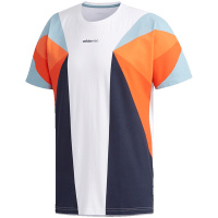 阿迪达斯NEO男装2019夏季新款圆领短袖运动休闲男士半袖T恤DW8124