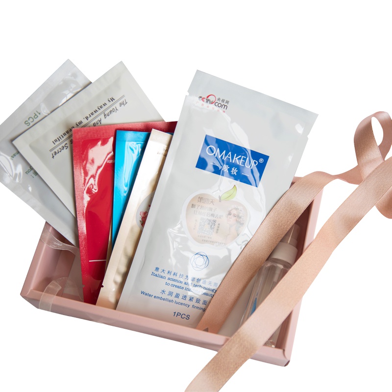 【出口11年】欧妆（OMAKEUP）基础套盒面膜7片装 轻薄透润赋活年轻