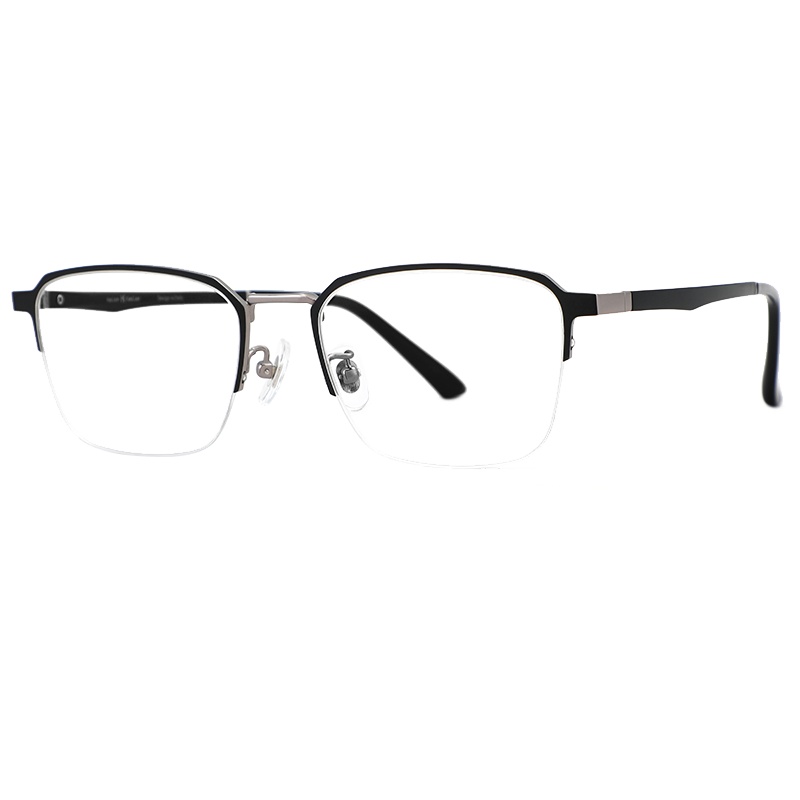 海伦凯勒 半框眼镜架男防滑个性情侣眼镜框架光学镜 H23029