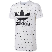 adidas阿迪达斯三叶草男子短袖T恤LOGO款休闲运动服CZ1759 L CZ1759黑