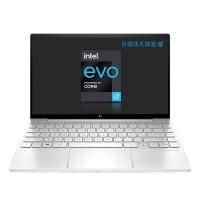 惠普(HP)ENVY13 13.3英寸十一代酷睿轻薄本设计师本笔记本电脑(i7-1165G7 16G 1TB固态 MX450 2G独显 高色域)月光银定制版