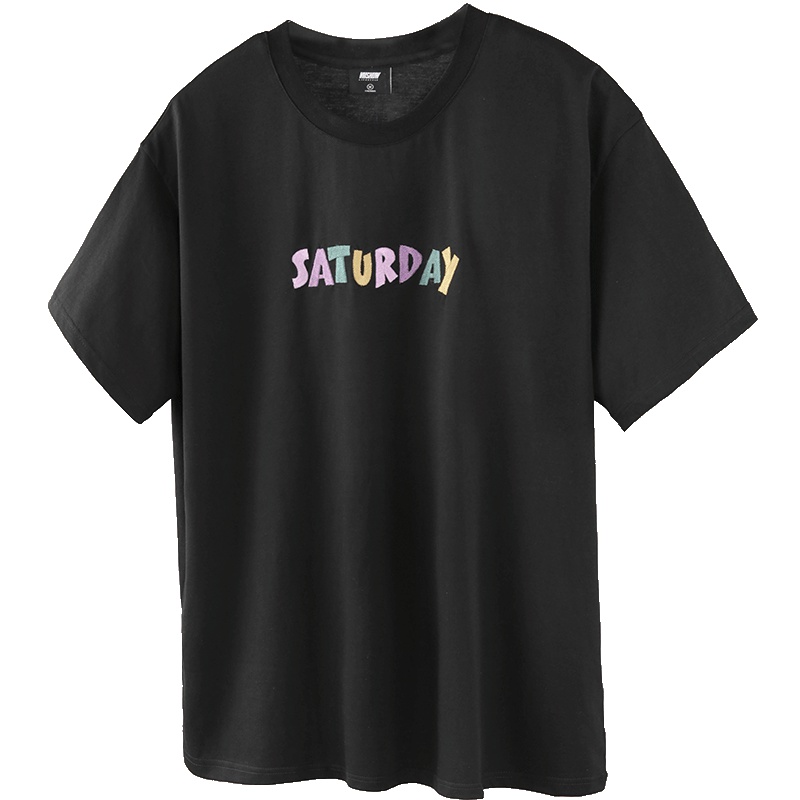 viishow2019夏季新款短袖T恤男 韩版印花男士短上衣清凉帅气透气