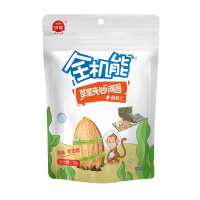 伊威坚果夹心海苔脆片儿童即食海苔夹心脆紫菜休闲零食零嘴