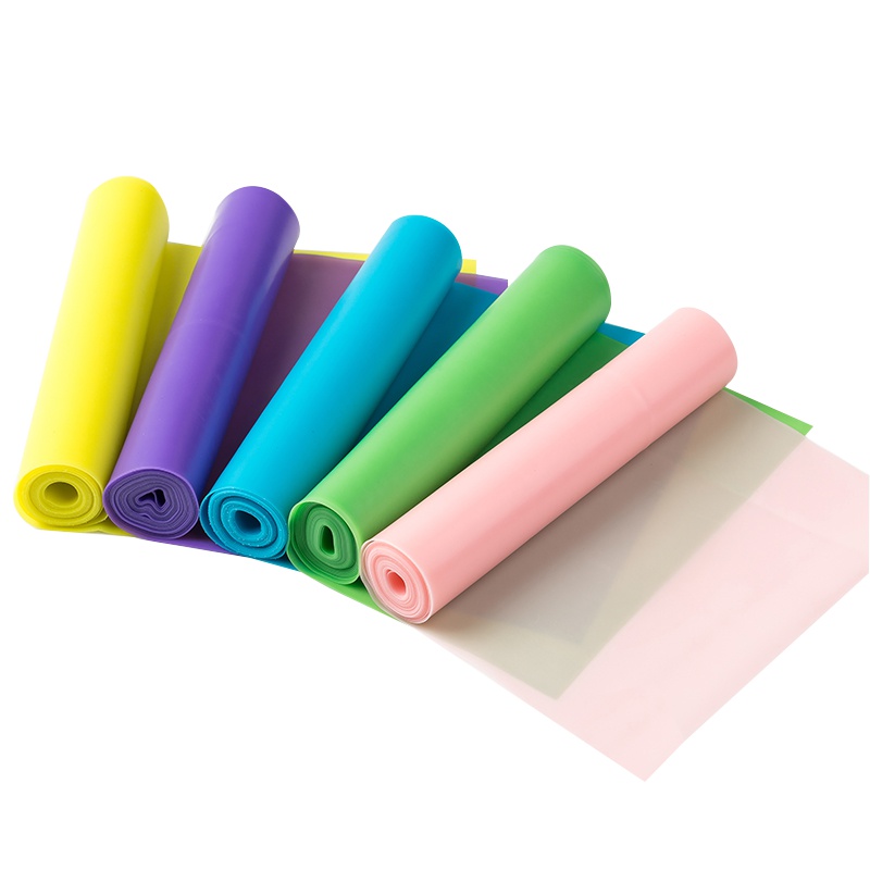 美彪 瑜伽拉力带女男士力量训练阻力带健身拉伸带瑜伽弹力带