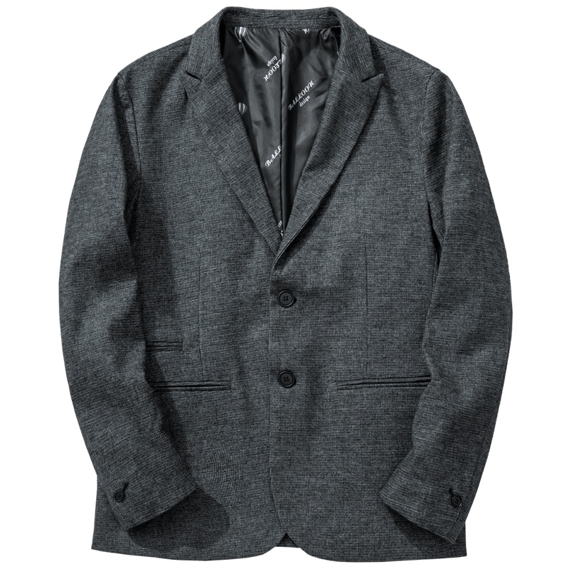千纸鹤男士西服上衣2019秋季新款青年韩版休闲小西装外套男35157