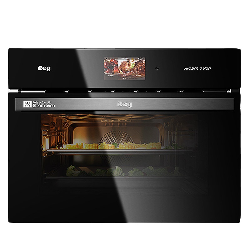 Reg/雷哲嵌入式蒸烤箱蒸箱蒸烤箱嵌入式家用大容量蒸炉蒸烤二合一体机可蒸可烤蒸烤一体机F02双水箱彩屏款
