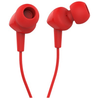 JBL C100SI 入耳式有线耳机 红色