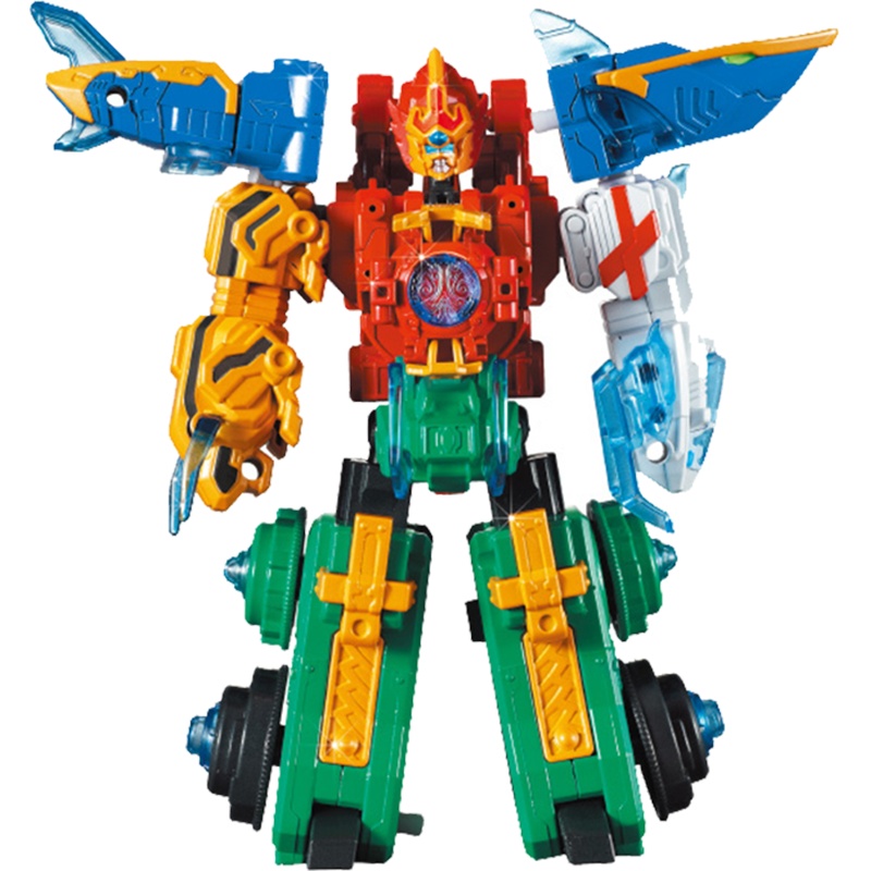 奥迪双钻(AULDEY)巨神战击队1动漫英雄机器人系列-变形版巨神勇击王男孩女孩玩具儿童节礼物533301-N
