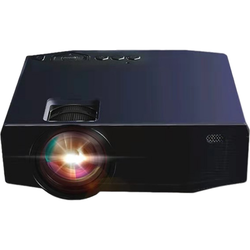 投影仪家用投影机手机智能高清办公无线WiFi家庭影院投影仪迷你 旗舰黑